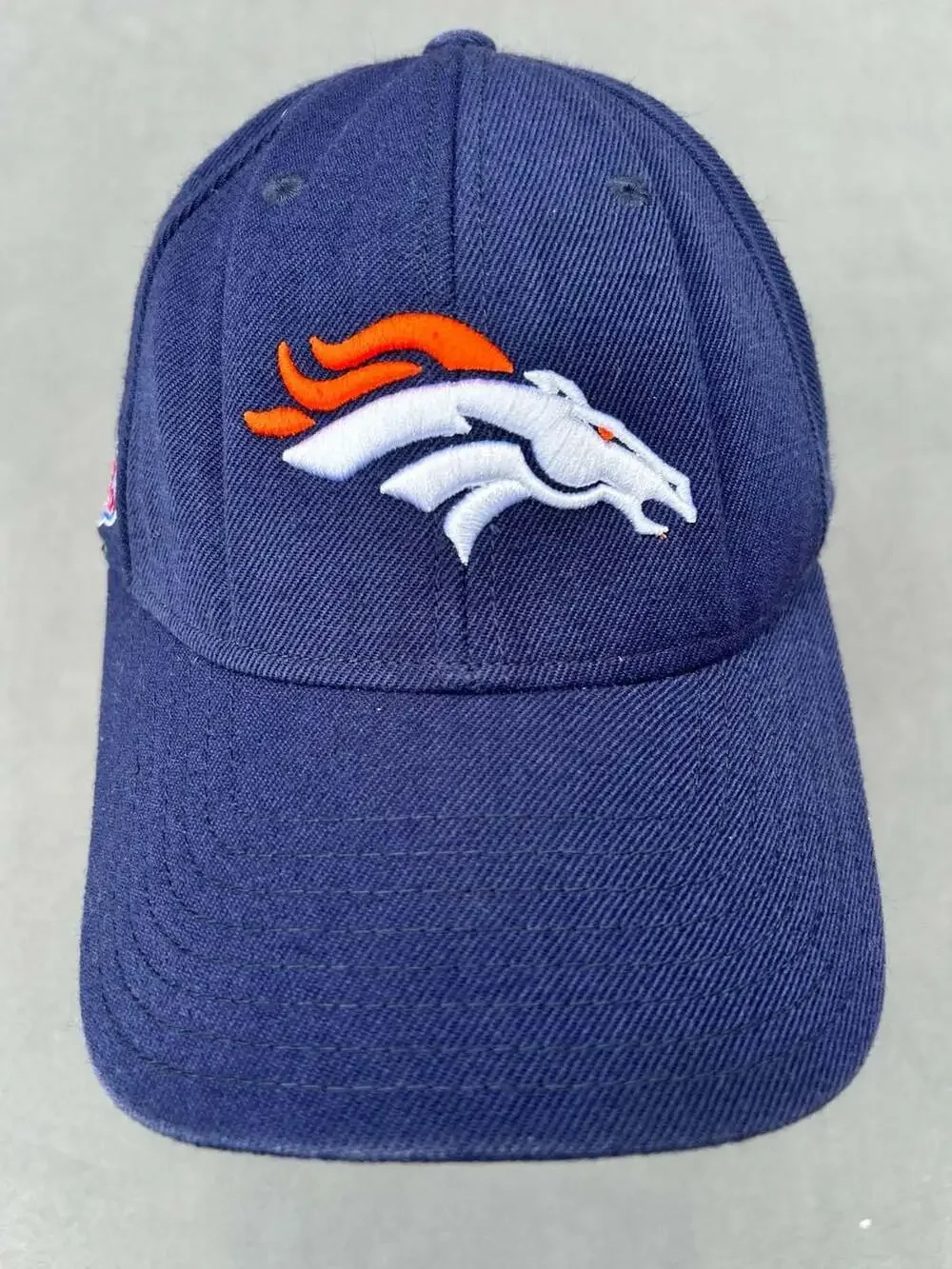Reebok NFL Denver Broncos Authentic Sideline Navy Blue Adjustable Hat Cap